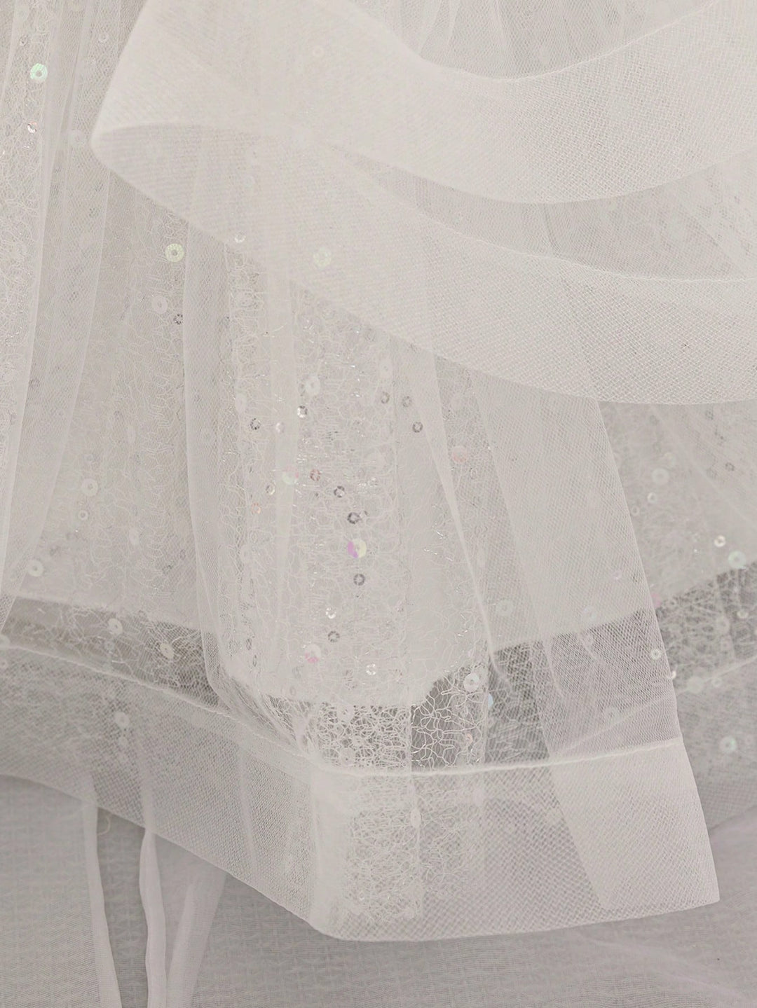 TinyTulle Baby Girls Off-Shoulder Sequin Tulle Tutu Princess Flower Girl Dress